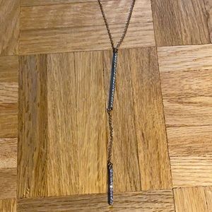 Gold necklace (+ free bracelet!)